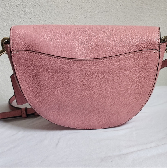 Coach Bubble Gum Pink Ellen Crossbody Bag w/ Scarf - Picture 5 of 10
